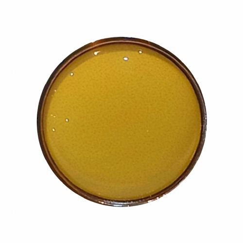 Mustard Yellow 27mm badge